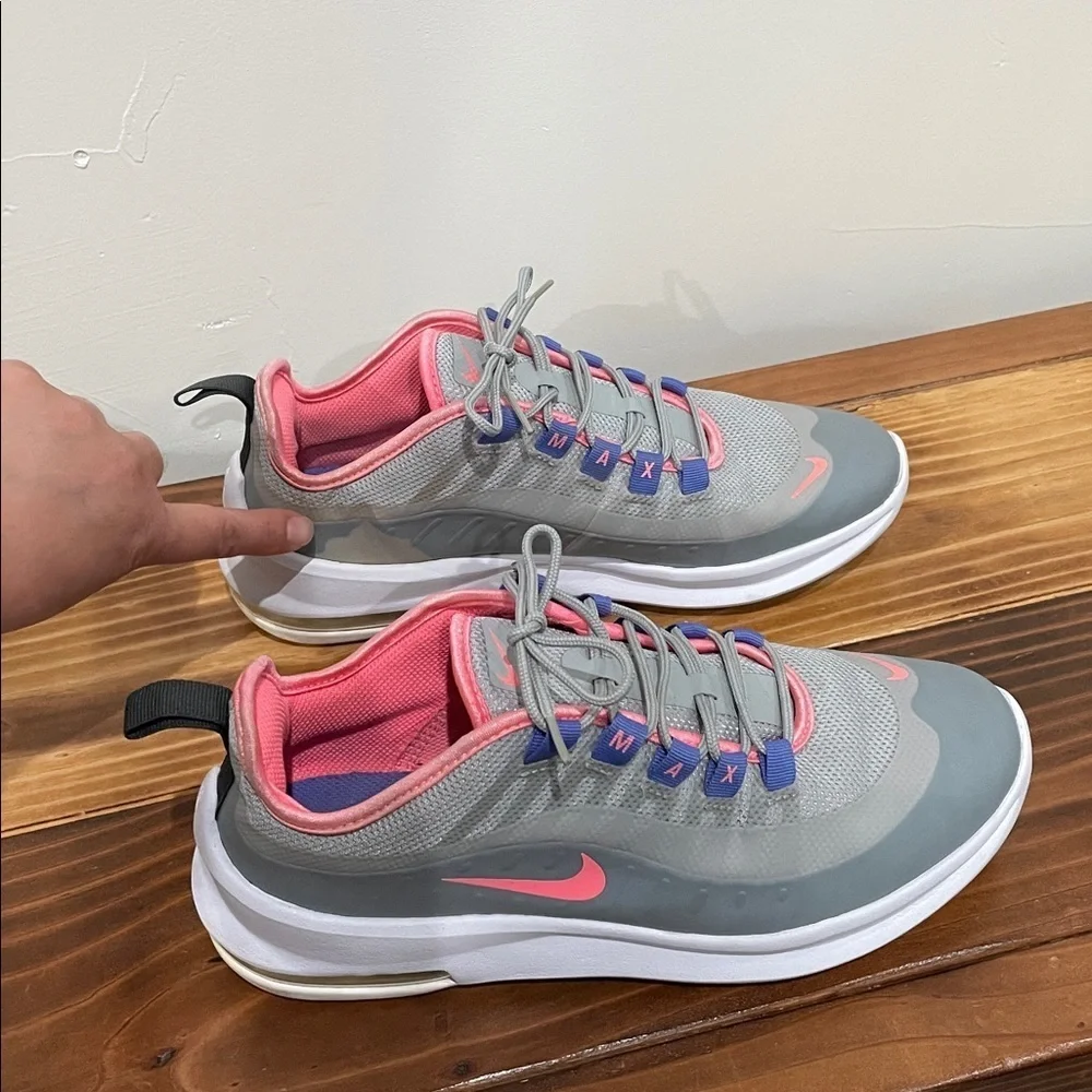 Nike Air Max Axis GS (Lt Smoke Grey/Pink/White) AH5222-015 Size 7 Youth